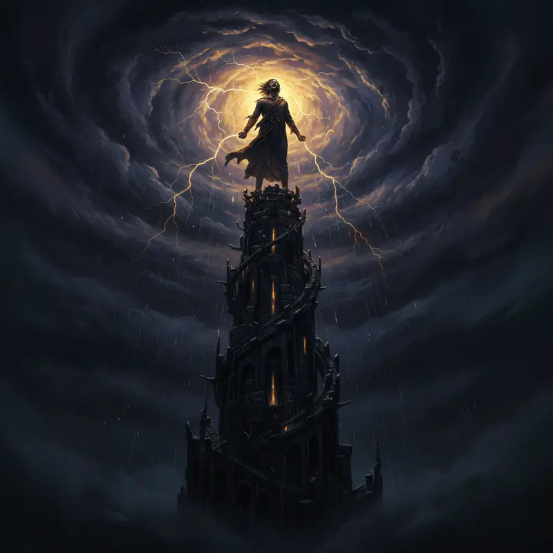 Aria: I Built This Tower — cover art