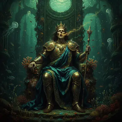 Aria of the Drowned King — cover