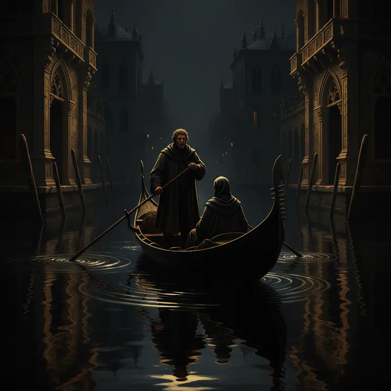 Barcarolle for the Black Canal — cover art