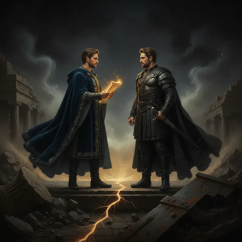 Brothers at the Border — cover art