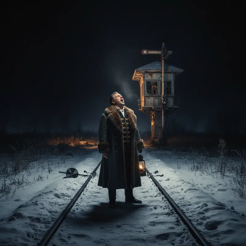 Lied: Snow on the Rails — cover art
