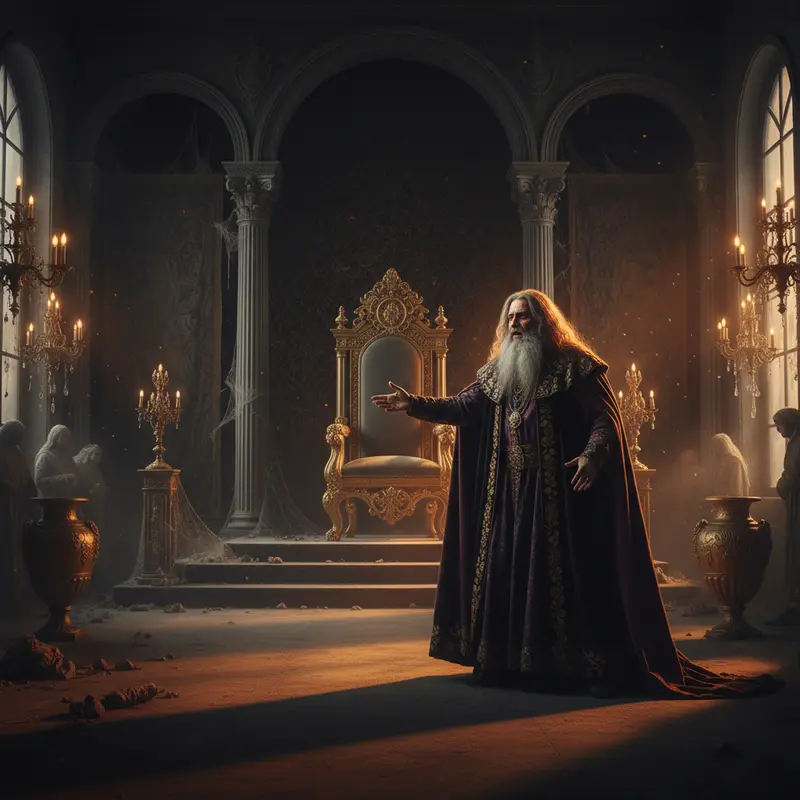 Scena: The Empty Throne Room — cover art