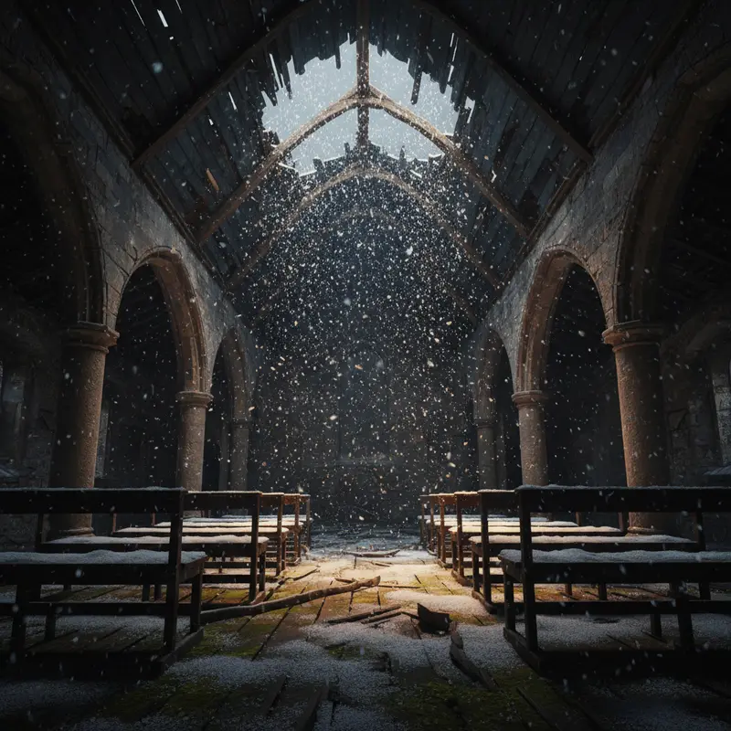 Snow Falls on the Nave — cover art