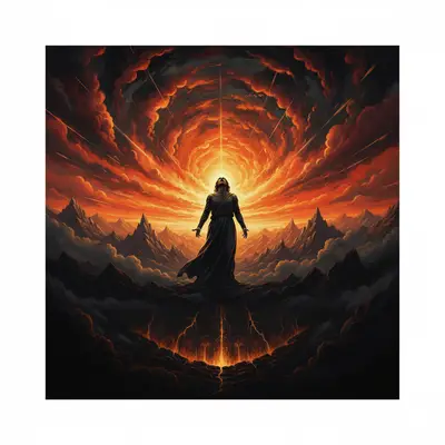 Symphony No. 7: The Burning Sky — cover