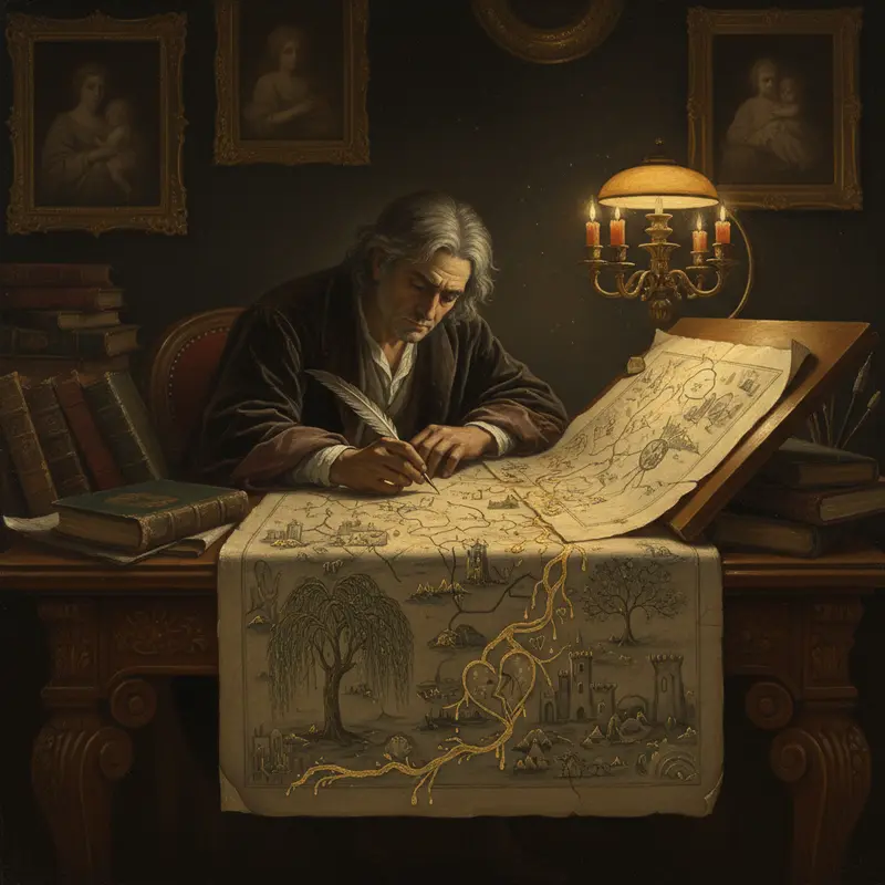 The Cartographer of Grief — cover art