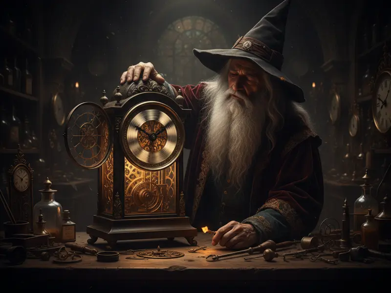 The Clockmaker's Grief — cover art