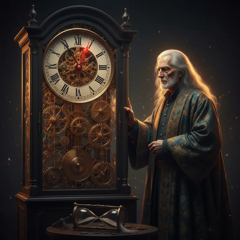 The Clockmaker's Vigil — cover art