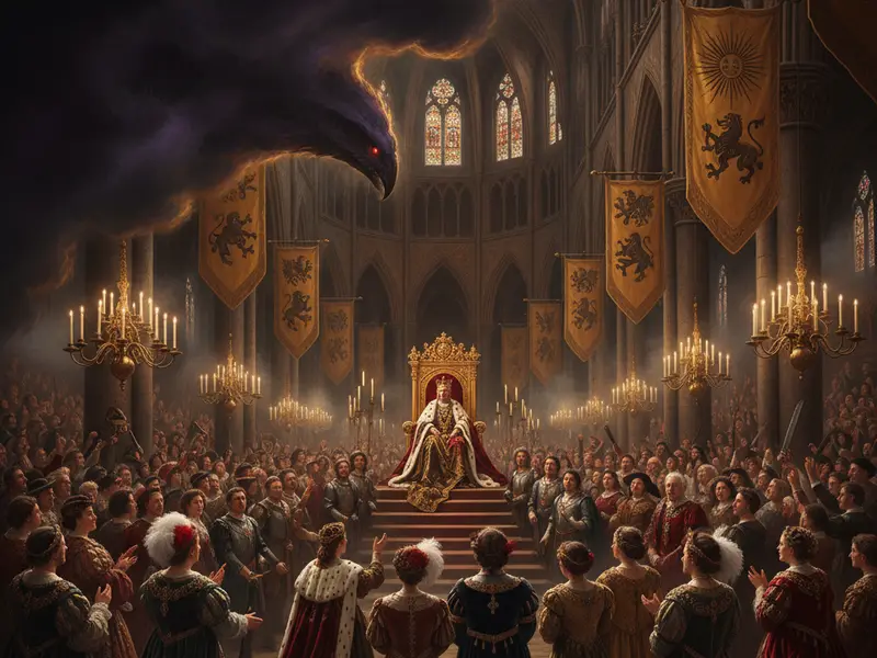 The Doomed Coronation — cover art