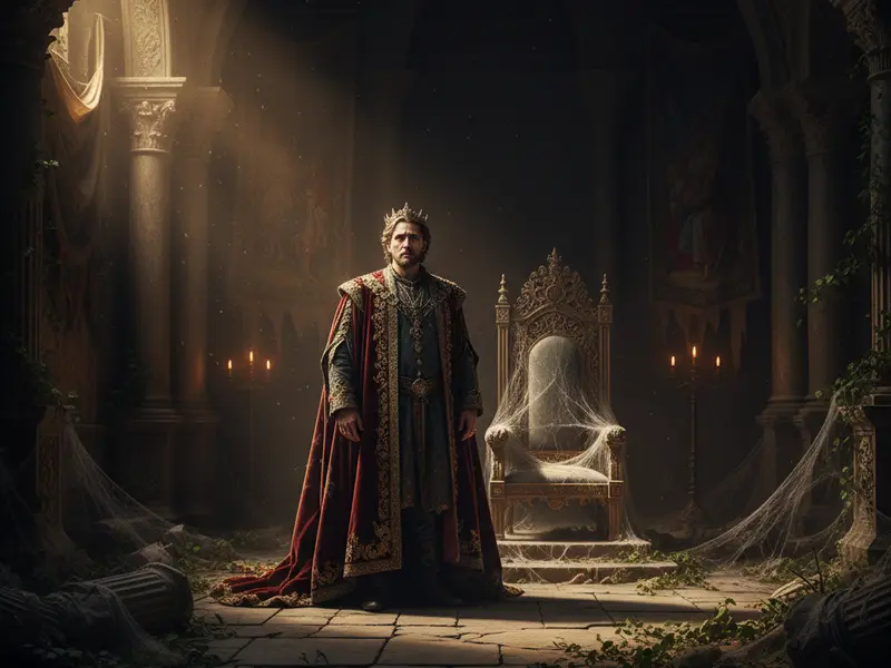 The Empty Throne — cover art