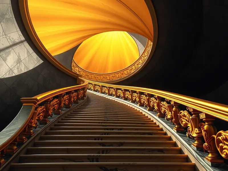 The Infinite Staircase — cover art