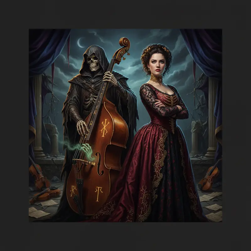 The Necromancer's Daughter — cover art