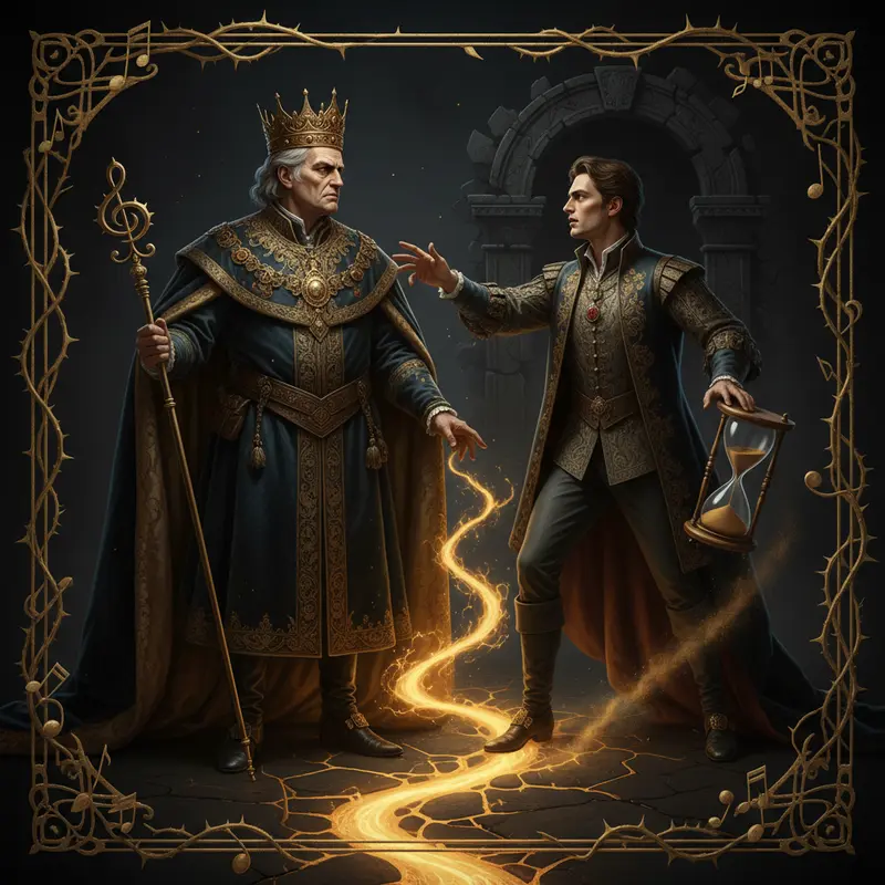 The Old King and the Heir — cover art