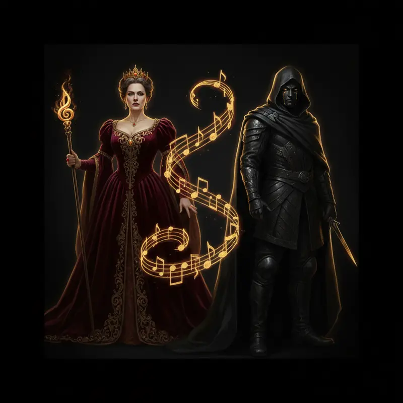 The Queen and the Assassin — cover art