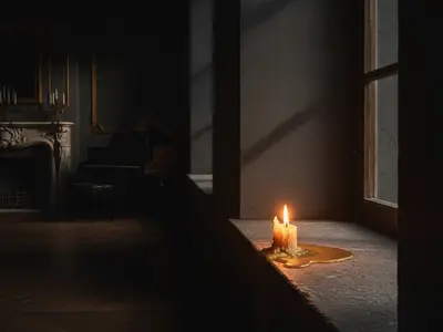The Wick Burns Low — cover