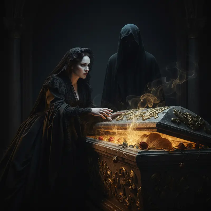 The Widow's Bargain — cover art