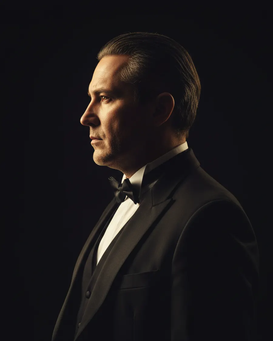 Nikolai Voss — Profile in black